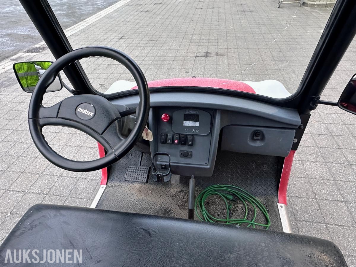 MELEX 395 EL ARBEIDSKJØRETØY 48V HYDRAULISK TIPP NETTINGGRINDER